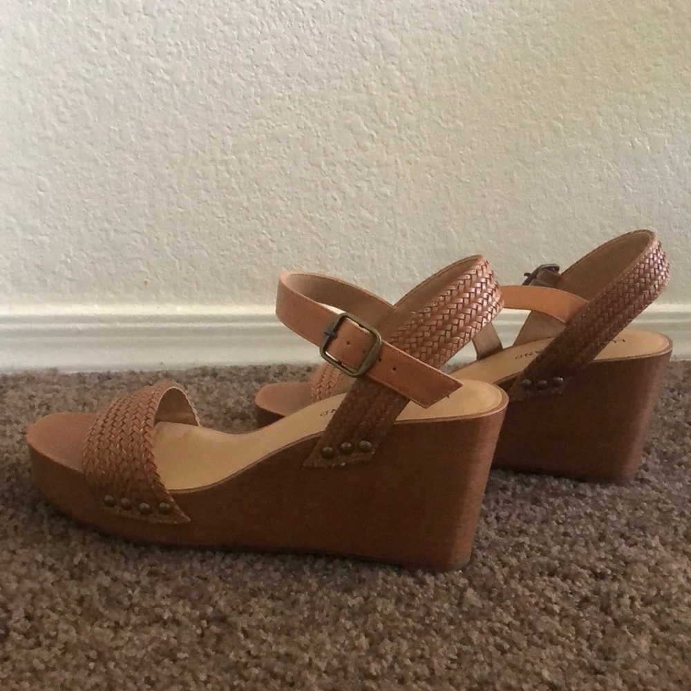 Lucky Brand Zyler Braided Wedge Sandal
